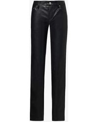 MISBHV - Straight-leg Mid-rise Leather Trousers - Lyst