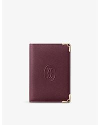 Cartier - Must De Leather Card Holder - Lyst