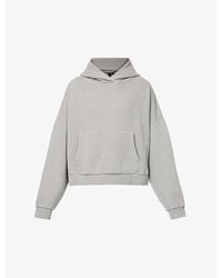 Entire studios - Boxy-fit Faded-wash Cotton-jersey Hoody - Lyst
