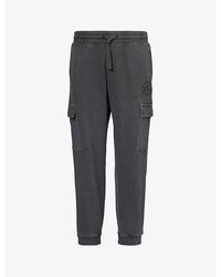 GYMSHARK - Premium Legacy Cargo Cotton-Jersey Jogging Bottoms - Lyst