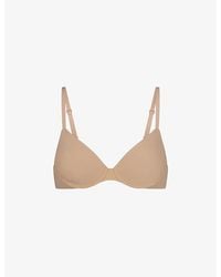 Skims - Fits Everybody Stretch-Woven T-Shirt Bra - Lyst