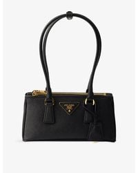 Prada - Galleria Mini Saffiano Leather Shoulder Bag - Lyst