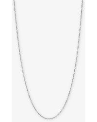 Maria Black - Chain 50 Rhodium-plated Recycled Sterling- Necklace - Lyst