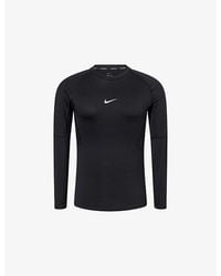 Nike - Pro Dri-Fit Tight Long-Sleeve Fitness Top - Lyst