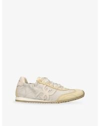Sam Edelman - Isella 3 Leather And Suede Trainers - Lyst