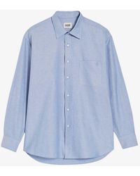 Claudie Pierlot - Cacilia Relaxed-fit Long-sleeve Cotton Shirt - Lyst