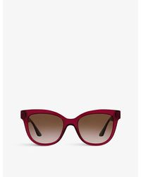 Versace - Ve4394 Cat-eye Acetate Sunglasses - Lyst