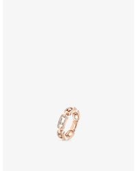 Messika - Move Link Pavé 18Ct And 0.43Ct Diamond Ring - Lyst