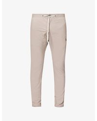Vuori - Ripstop Elasticated-waistband Regular-fit Tapered-leg Organic Stretch-cotton Trousers - Lyst