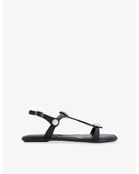 Carvela Kurt Geiger - Amalia Wide-Fit Leather Sandals - Lyst
