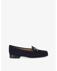 Carvela Kurt Geiger - Click Wide-Fit Suede Loafers - Lyst