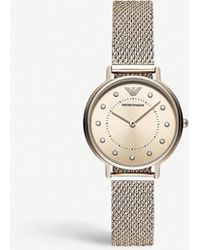 armani diamante watch