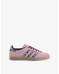 adidas - Gazelle Indoor X Liberty London Leather Trainers - Lyst