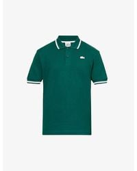 Lacoste - Le Fleur* X Brand-patch Regular-fit Cotton-piqué Polo Shirt X - Lyst
