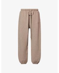 Fear Of God - Embossed-Branding Wide-Leg Cotton-Blend Jogging Bottoms - Lyst