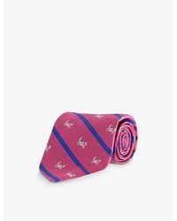 Polo Ralph Lauren - Striped Wide-blade Silk Tie - Lyst
