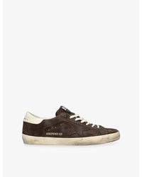 Golden Goose - Exclusive Super-Star 1 Leather Trainers - Lyst