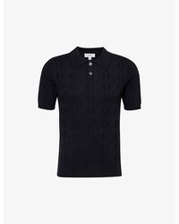 CHE - Alfie Short-sleeved Cotton-knit Polo Shirt X - Lyst