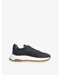 Hogan - Hyperlight Suede And Mesh Trainers - Lyst