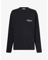 Fear Of God - Essentials Classic Long-Sleeve Cotton T-Shirt - Lyst