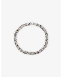 Gld - Reptile 14Ct- Plated And Pavé Cubic-Zirconia Link Chain - Lyst