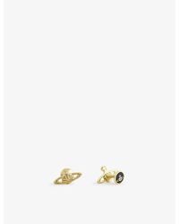 Vivienne Westwood - Suzon Logo-engraved Brass Cufflinks - Lyst