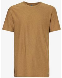 Vuori - Strato Tech Brand-patch Stretch-jersey T-shirt X - Lyst