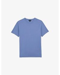 Reiss - Bless Crewneck Short-Sleeve Cotton T-Shirt - Lyst