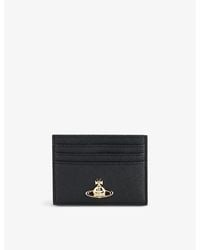 Vivienne Westwood - Logo-plaque Leather Card Holder - Lyst
