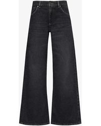 Jeanerica - Kyoto Flared-leg Mid-rise Recycled Cotton-blend Jeans - Lyst