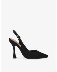 KG by Kurt Geiger - Aria 2 Slingback Suede Courts - Lyst