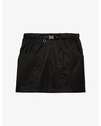 Prada - Re-Nylon Mini Skirt - Lyst