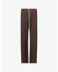 Rick Owens - Pusher Wide-Leg Cotton-Jersey Jogging Bottoms - Lyst