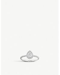Boucheron - Serpent Bohème 18ct -gold And 0.15ct Diamond Ring - Lyst