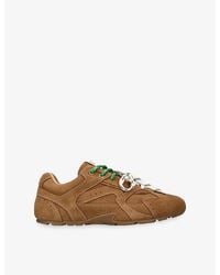 Steve Madden - Asiel Suede Trainers - Lyst