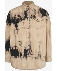 Acne Studios - Karty Faded Relaxed-fit Denim Shirt - Lyst