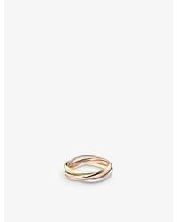 Cartier - Trinity Small 18Ct- - And Rose- Ring - Lyst