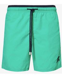 Vilebrequin - Moka Brand-patch Swim Shorts - Lyst