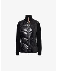 Moncler - Knitted High-Neck Slim-Fit Shell-Down Jacket - Lyst