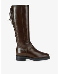 Carvela Kurt Geiger - Trento Leather Knee-High Boots - Lyst