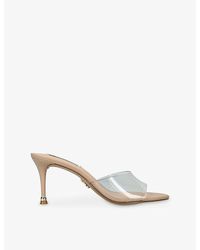 Steve Madden - Rivington Heeled Woven Mules - Lyst