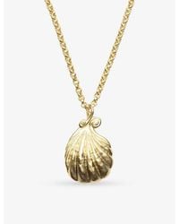 La Maison Du Couturier - With Love Darling Paloma 14Ct-Plated Necklace - Lyst