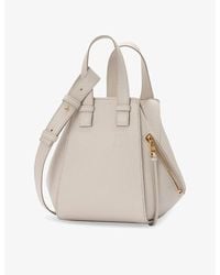 Loewe - Hammock Compact Leather Top-Handle Bag - Lyst