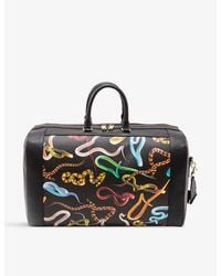 Seletti - Wears Toiletpaper Snakes Faux-leather Travel Bag - Lyst
