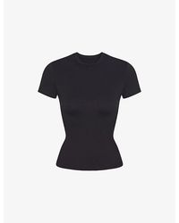 NikeSKIMS - Matte Padded Baby Tee Jersey T-Shirt - Lyst