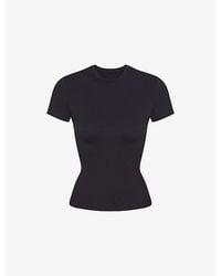 NikeSKIMS - Matte Padded Baby Tee Jersey T-Shirt - Lyst