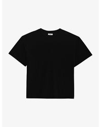 Sandro - Relaxed-fit Short-sleeve Cotton T-shirt X - Lyst