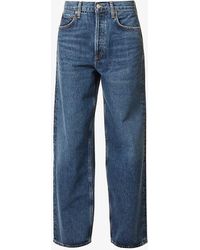 Agolde - baggy Relaxed-fit Low-rise Organic-cotton Jeans - Lyst