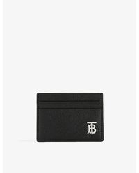 Passport Cover Black Grained Calfskin with CD Icon Signature
