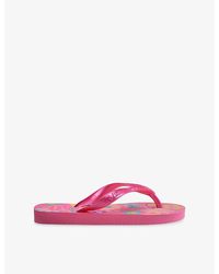 Havaianas - Kids' Floral-Print Rubber Flip-Flops - Lyst